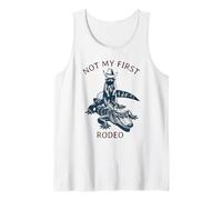 Not my First Rodeo, Cocodrilo Mapache Campestre al Estilo Camiseta sin Mangas