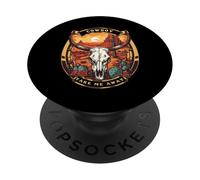 Not My First Rodeo Shirt Women Let ‘er Rip Cowboy T-Shirt PopSockets PopGrip Adhesivo