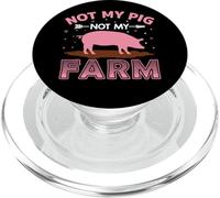 Not My Pig Not My Farm PopSockets PopGrip para MagSafe