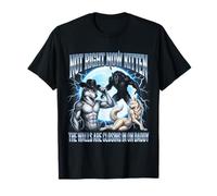 Not Now Kitten Walls Closing On Daddy Funny Alpha Wolf Meme Camiseta