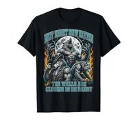 Not Now Kitten Walls Closing On Daddy Funny Alpha Wolf Meme Camiseta