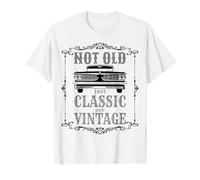 Not Old Just Classic Funny Car Vintage para Hombre y Mujer Camiseta