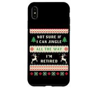 Not Sure if I Can Jingle All The Way, Christmas Ugly Retired Carcasa para iPhone XS MAX