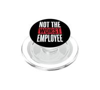 Not The Worst Employee Empleado De Oficina Personal PopSockets PopGrip para MagSafe