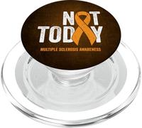 Not Today Esclerosis Múltiple - Soporte Vintage MS Warrior PopSockets PopGrip para MagSafe