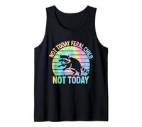 Not Today Feral Child Not Today Men Women Kids Funny Camiseta sin Mangas