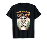 Not Today Goat - Funny Grumpy Goat with Sunglasses Camiseta