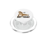 Not Today Pogona Lagarto dueño de Mascota Dragón Barbudo PopSockets PopGrip para MagSafe