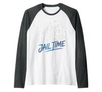 Not Worth The Jail Time I Remind Myself - Camiseta Manga Raglan