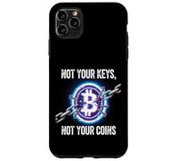 Not Your Keys Not Your Coins control de seguridad bitcoin gratis Carcasa para iPhone 11 Pro Max