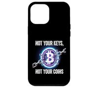 Not Your Keys Not Your Coins control de seguridad bitcoin gratis Carcasa para iPhone 12 Pro Max