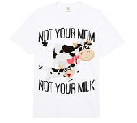 Not Your Mom Not Your Milk Mum Pro Vegan Animal Vegetariana Comfort Colors Adult Heavyweight T-Shirt