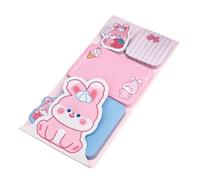 Nota Adhesiva Con Temática De Animales De Dibujos Animados Hojas De Escritura Reutilizables Para Planificador Decoración De Cuaderno Diseño De Materiales Seguros Paquete De Notas Con Dibujos