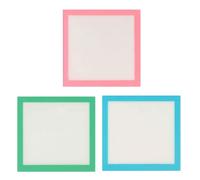 Nota adhesiva transparente brillante con adhesivo extraíble para resaltar libros y organizar tareas. Nota adhesiva transparente brillante