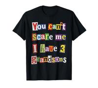 Nota de Rescate Divertida de You Can't Scare Me I Have 3 Nietsons Camiseta