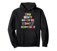 Nota de Rescate Divertida de You Can't Scare Me I Have 7 Nietos Sudadera con Capucha