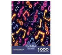 Nota Música Puzzles 1000 Piezas Un Desafiante Juguetes Resistentes A La Presión para Toda La Familia Regalos Familiares para Adultos Y Niños 70x50cm/1000pcs
