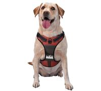 Nota Musical de Piano Impresa,Arnés para Mascotas, arnés Reflectante Ajustable para Perros,M