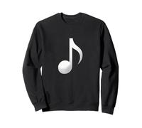 Nota musical divertida clave musical para músicos divertidos Sudadera