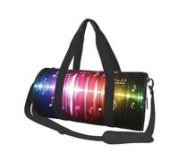 Nota Musical Impresa., Bolsa de Viaje de Gran Capacidad, Bolso Redondo, Bolsa de Viaje Deportiva, Bolsa de Mano, Bolsa de Fitness