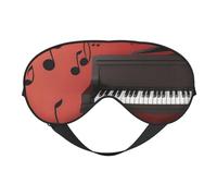 Nota Musical Piano Impreso, Cubreojos completos Antifaz bloqueador de luz Antifaz para dormir Antifaz suave con los ojos vendados Noche