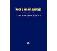 Nota para un epílogo (Lecturas de Filosofía)