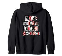 Nota Punk Ransom del coordinador de Funny Mom The Ultimate Chaos Sudadera con Capucha