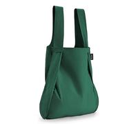Notabag 2 en 1: Mochila transformable - Mochila y bolsa de mano: Resistente al agua, reutilizable y plegable (Forest Green)