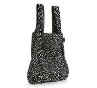 Notabag 2 en 1: Mochila transformable - Mochila y bolsa de mano: Resistente al agua, reutilizable y plegable (Black Sprinkle)