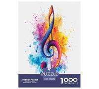 Notación Música Puzzle Imposible,desafío para Adultos Juego EduGatoivo 1000 Piezas Obra De Arte De Juego De para Adultos Y Niños 38x26cm/1000pcs