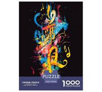 Notación Música Puzzles Imposible,desafío para Adultos Juego EduGatoivo 1000 Piezas Obra De Arte De Juego De para Adultos Y Niños Mayores De 12 Años 70x50cm/1000pcs