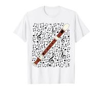 Notación Musical para Flauta Dulce, Profesor de música Camiseta