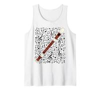 Notación Musical para Flauta Dulce, Profesor de música Camiseta sin Mangas