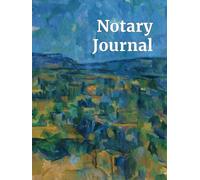 Notary Journal | Law Firm Style | Estate Planning Focus | Hardcover | Protects PII and Client Confidentiality
