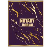 Notary Journal: Notary Log Book | Notary Supplies | Notary Public Record Book To Log Notarial Acts For Signing Agent | 110 Entries For Notarial Acts