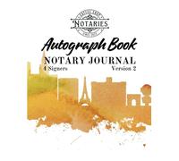Notary Journal Version 2 - Pre-Filled Real Estate Docs & Extra Space | Easy-to-Read for Signing Agents:: Designed by Notaries for Notaries - Cover: Las Vegas (4 Signers per entry)