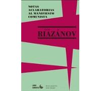 Notas Aclaratorias Al Manifiesto Comunista