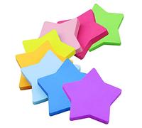 Notas adhesivas, 560 hojas de pentagrama autoadhesivas para notas brillantes, bloc de notas súper adhesivas, notas adhesivas de color para oficina, hogar, escuela, reuniones de 76 mm x 76 mm