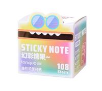 Notas adhesivas coloridas, almohadillas adhesivas para estudiantes, notas adhesivas estéticas para estudiantes, estudio, planificación, hogar, aula, corporativo, educación, académico, universidad