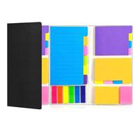 Notas Adhesivas Índices, 406 Piezas Marcadores Adhesivos, Notas Autoadhesivas Índices Coloridas de 6 Estilos, Notas Adhesivas Colores Index Tabs para Leer Notas Libros Clasificar Archivos