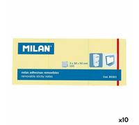 Notas Adhesivas Milan 3 in 1 Amarillo 38 x 50 mm (10 Unidades)