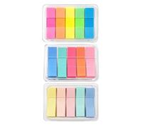 Notas adhesivas para libros | Removibles resistentes al agua y coloridas - Cuaderno Índice de Notas - para indexar cuadernos, Biblias, planificadores, escuela, oficina, documentos