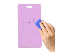 Notas adhesivas reutilizables, cuaderno impermeable reutilizable | Bloc de notas con enrollador para tarjeta médica - Para médico, cuidador, estudiante, oficina, casa, hospital, escuela, estudio o