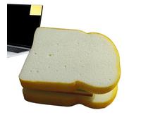 Notas adhesivas sobre el tema de los alimentos, notas adhesivas en forma de alimentos | Bloc de notas sándwich | Novedad Notas adhesivas forma sándwich Notas memorables bloc de notas divertidas