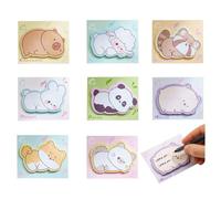 Notas Autoadhesivas, 8 Blocs Mini Notas Adhesivas, Libreta Pequeña Forma de Animal Bonita Sticky Notes, Escuela, Regalos Cumpleaños Niños(240 Hojas)