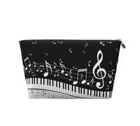 Notas Clave del Piano, Bolsa de artículos de tocador Bolsa de Maquillaje Bolsa de cosméticos Bolsa de artículos de tocador de Viaje portátil