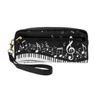 Notas Clave del Piano, Bolsa de Maquillaje Bolsa de cosméticos Bolsa de Aseo de Viaje portátil Estuche de Cuero para Mujeres y niñas