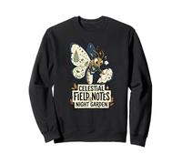 Notas de Campo Celestial Luna Moth Art Sudadera