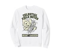 Notas de Campo Celestial Luna Moth Art Sudadera