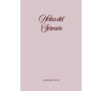 Notas del Sermón:Cuaderno de notas para la iglesia|Versión rosado: Cuaderno elegante y minimalista para escribir sermones, pasajes biblicos,aplicaciones